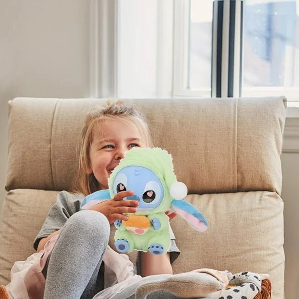 Disney – Bunny Stitch Fuzzy Plush Keychain Souq Al Riyad